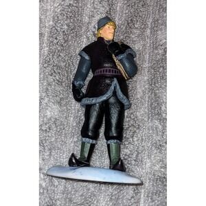 Disney Store London Frozen Kristoff 4" Inch Figure Figurine Cake Topper Toy
